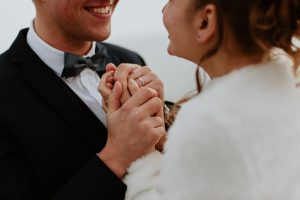Séance couple après mariage nantes