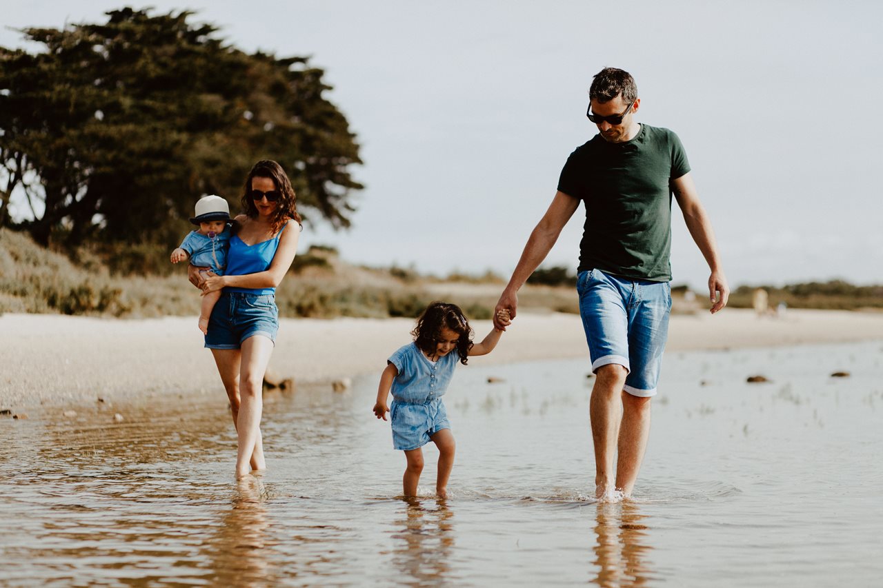 Une Seance Famille Sur La Cote D Amour Fanny Paris Photographe Nantes